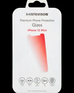 STEVISON Hærdet glas til iPhone 12 Mini| Mobiltilbehør