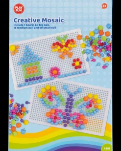 Stiftmosaik - Sæt med 128 dele| Øvrigt Legetøj