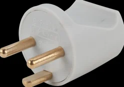 Stikprop rund med jord - grå| Stikpropper