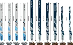 Bosch Stiksavsklinge træ/metal 10 dele| Stiksavklinger