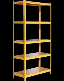 SJÖBO Stålreol 5 hylder - Farvet| Stålreoler