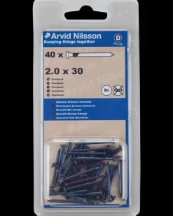 Arvid Nilsson Stålsøm hærdet 2 x 30 mm 40-pak| Søm Og Kramper