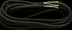 Stofledning 3 m - sort| Løse Ledninger