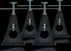 CampOut Støtteben til campingvogn 4 stk| Campingudstyr