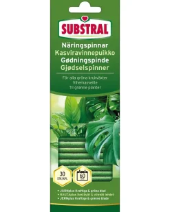 Substral Gødningspinde Plante 30-pak| Gødning Og Jord