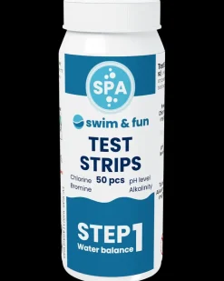 Swim & Fun Teststrips til spa 50-pak| Pool Og Spa-Kemi