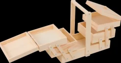 Syskrin fyrretræ H. 25 x B. 14,5 x L. 28 cm| Sy Og Strik