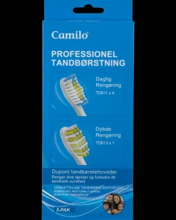 Camilo Tandbørstehoved 5 stk.| Kosmetik Og Personlig Pleje