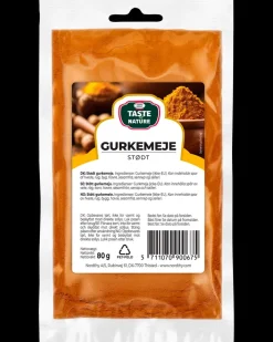 Taste of Nature – Gurkemeje Stødt 80 g| Reserve- Og Løsdele|Grilltilbehør