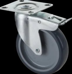 Tente Hjul drejeligt 100 mm 4-pak| Transporthjul Og Løse Hjul