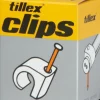 Tillex Clips 5-7 mm - klar| Kabelclips