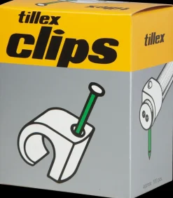Tillex Clips 10-14 mm - grå| Kabelclips