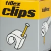 Tillex Clips 7-10 mm - grå| Kabelclips