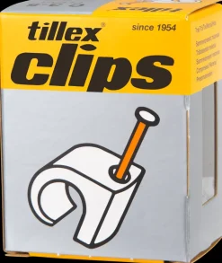 Tillex Clips 3-5 mm - klar| Kabelclips