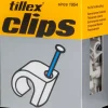Tillex Skrueclips 18-22 mm - hvid| Kabelclips