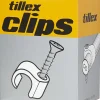 Tillex Skrueclips 14-18 mm - hvid| Kabelclips