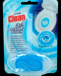 At Home Clean Toiletblok 40 g - Aqua| Rengøringsmidler