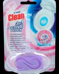 At Home Clean Toiletblok 40 g - Lavendel| Rengøringsmidler