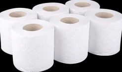 CampOut Toiletpapir 2 lags 6-pak| Toiletpapir, Køkkenrulle Og Servietter