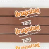 Toms Orangestang 4-pak 52 g| Slik