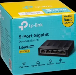 tp-link Gigabit Switch 5-porte| Netværk