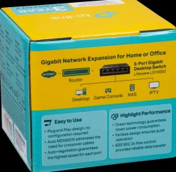 tp-link Gigabit Switch 5-porte| Netværk