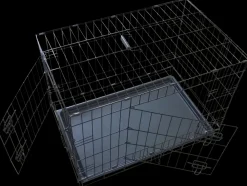 Transportbur metal 66 x 58,4 x 91,4 cm| Transportbur Til Hunde Og Katte