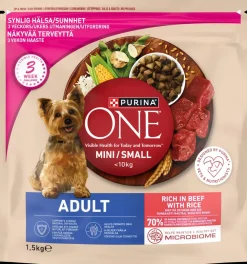One Tørfoder Adult - Okse 1,5 kg| Hundefoder, Kattemad Og Godbidder