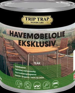 TRIP TRAP havemøbelolie 0,75 L - Teak| Træbeskyttelse Og -Olie