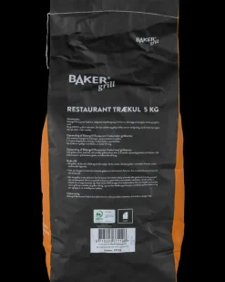 BAKERgrill Trækul restaurant 5 kg| Reserve- Og Løsdele|Kul Og Briketter