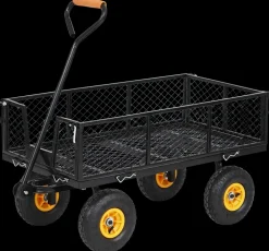 Trækvogn med gitter| Have- Og Trækvogne