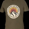 Explorer Of Norway T-shirt med logo - Grøn| T-Shirts Og Skjorter