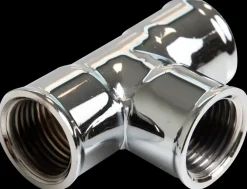 T-stykke 1/2'' - forkromet| Rør Og Fittings