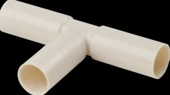 T-stykke 16 mm - hvid| Installations- Og Flexrør