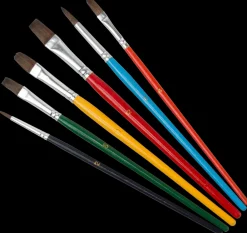 Belluno Vandfarvepenselsæt 6 stk| Hobbypensler