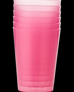 Vandglas 25 cl genanvendelig 6-pak - assorteret| Service Og Bestik