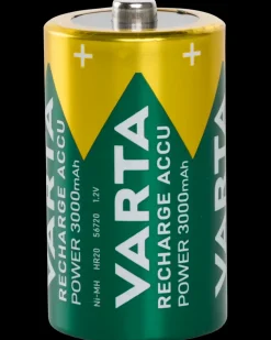 Varta Genopladelig batteri - D 3000mAh 2-pak| Batterier