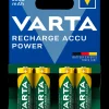 Varta Genopladelig batteri - AA 2600mAh 4-pak| Batterier