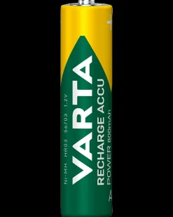 Varta Genopladelig batteri - AAA 800mAh 4-pak| Batterier