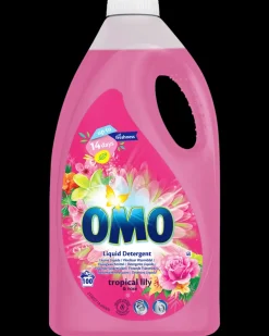 Omo Vaskemiddel flydende Tropical Lily & Rose 5 L| Vaskemidler
