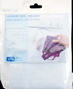 Vaskepose 2 stk.| Tørrestativer Og Tøjklemmer