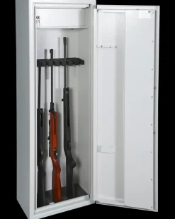 Våbenskab til 9 våben - med overskab| Våbenskabe