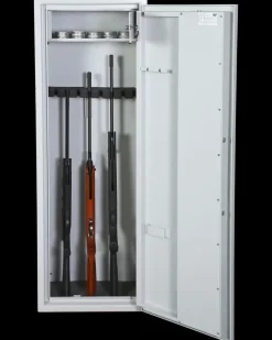 Våbenskab til 9 våben - med overskab| Våbenskabe