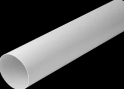 EUROPLAST Ventilationsrør Ø100 mm - 1 meter| Ventilation Og Varmeflytning