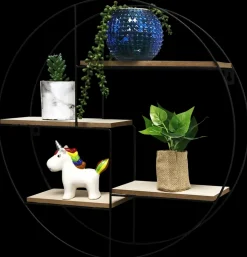 Vægreol rund Ø50 cm| Øvrige Møbler|Dekoration