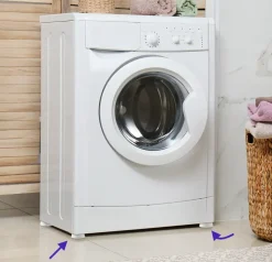 Clean Action Vibrationsdæmpere til hvidevarer - 4 stk| Tilbehør Og Reservedele