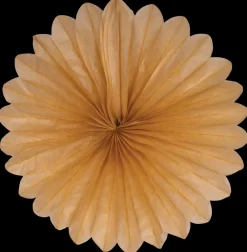 Vifte Ø30 cm guld 2-pak| Festartikler|Nytårspynt