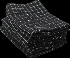 Clean Action Viskestykke 50x70 cm 8-pak - Sort| Køkkentekstiler