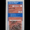 Arvid Nilsson VVS-skrue A2 3,5 x 25 mm 20-pak| Skruer