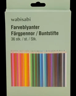 Wabisabi Farveblyanter - 36 stk| Kontorartikler